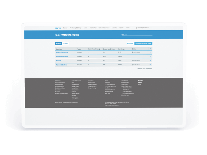 Datto SAAS Backup